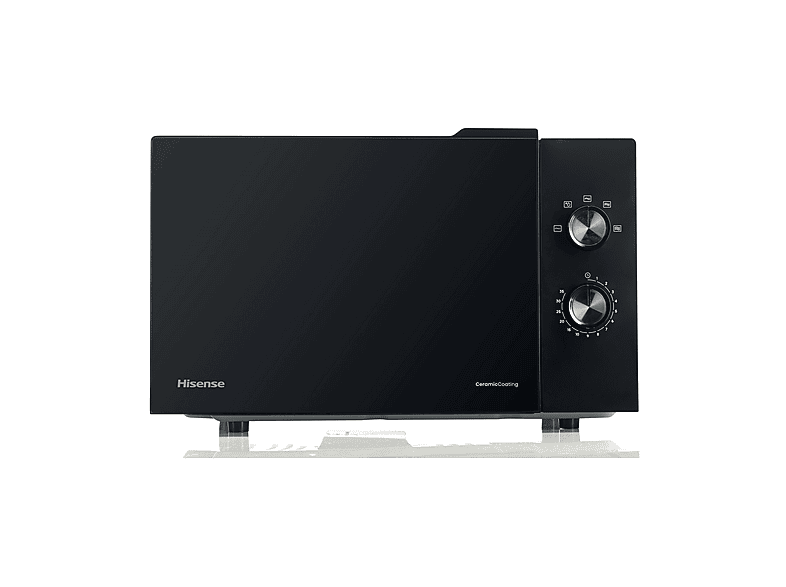 MICROONDE HISENSE H23MOBP2H4, capacità 23 l, potenza microonde max 800 W, 5 livelli di potenza, Nero