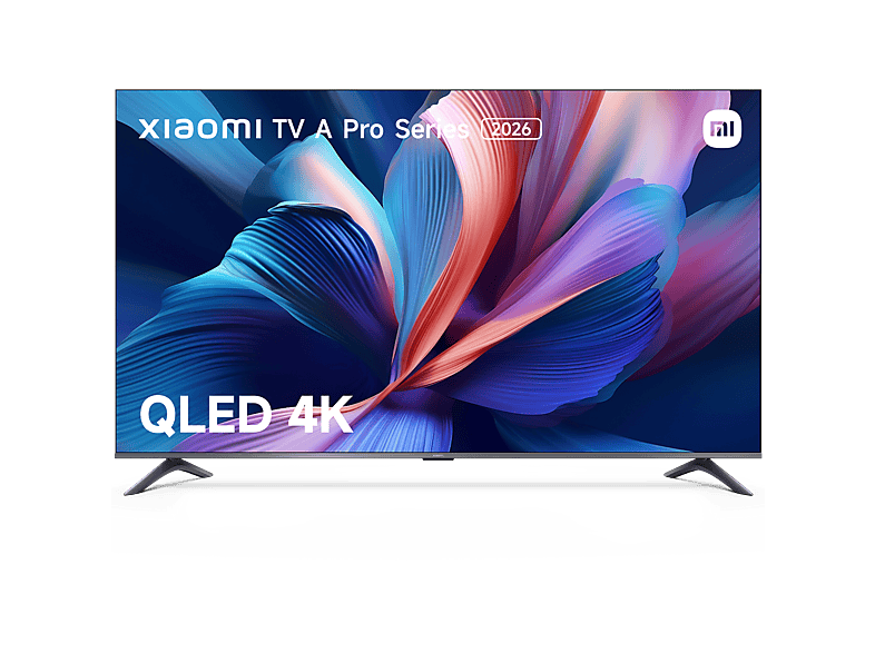 REACONDICIONADO Seminuevo Bueno TV QLED 65" - Xiaomi 65 A PRO, 4K, Quad cortex A55, Smart TV, Google Negro