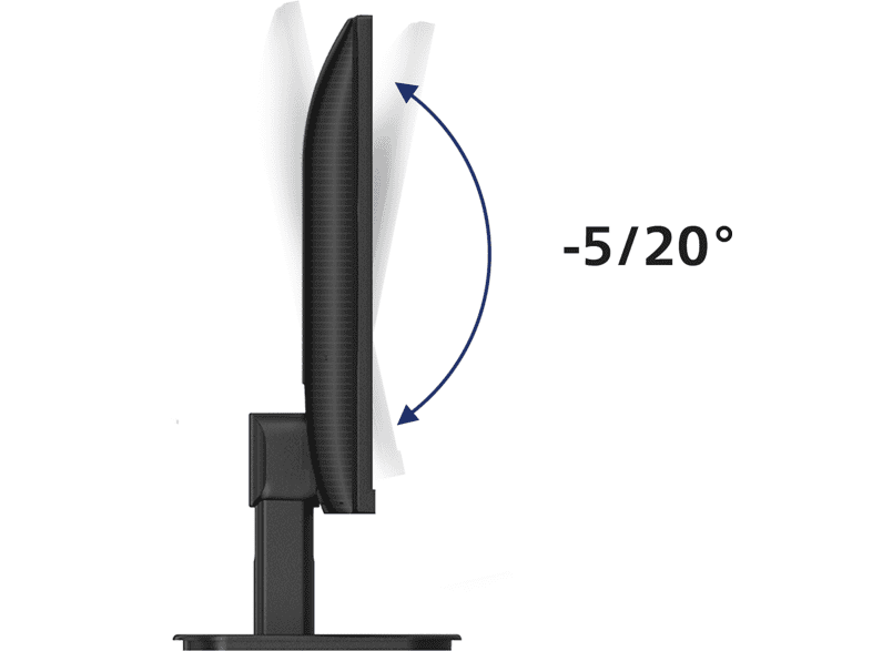 PHILIPS 24E1N1100A 23,8 Zoll Monitor, Full-HD, 1 ms Reaktionszeit, 250 cd/m², 180 Hz, Schwarz — Foto 5 von 5