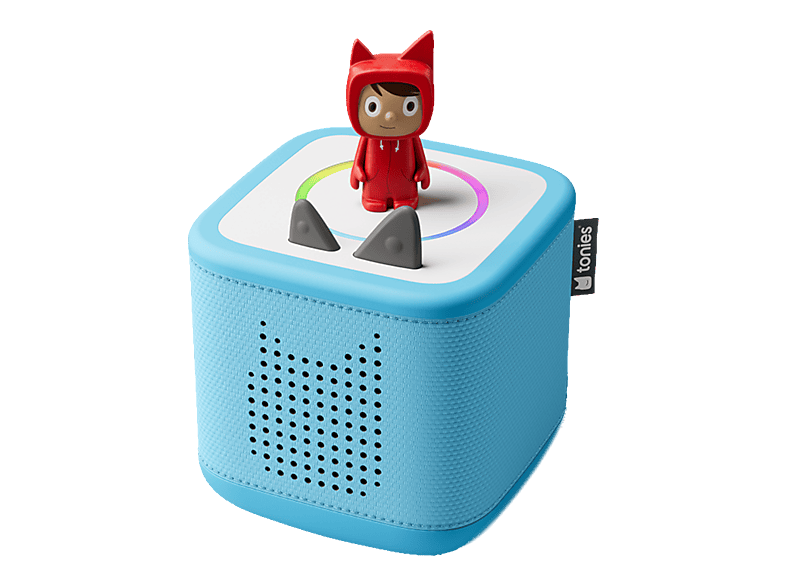 TONIES Toniebox 2 Starter Set Lautsprecher + Kreativ-Tonie, Himmelblau