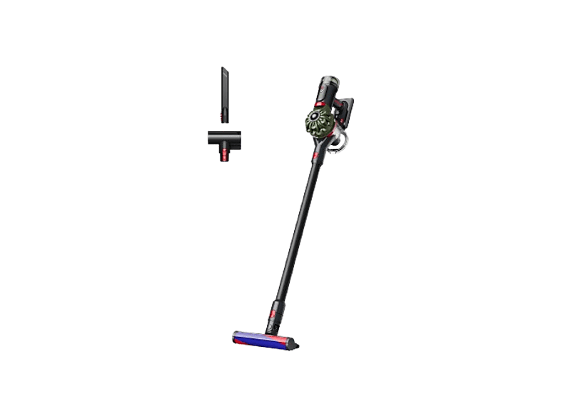 Aspirador escoba - Dyson V8™ Cyclone, Potencia succión 150 W, Autonomía 60 min, Accesorios, Negro