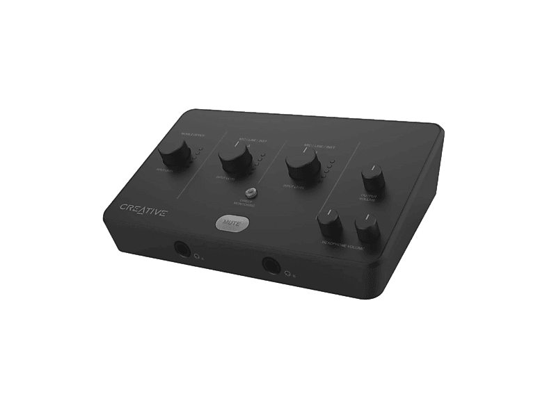 Tarjeta de sonido DJ - Creative Live! Audio A3, USB-C, Alta Resolución a 24 bits/96 kHz, Negro