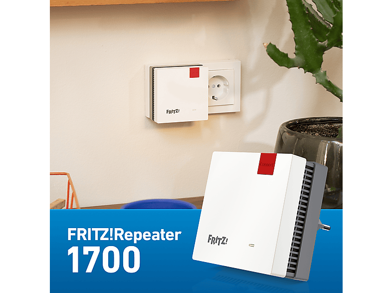 Thumbnail - AVM FRITZ!Repeater 1700 (Wi-Fi 7) WLAN Mesh-Repeater WLAN-Verstärker & Repeater