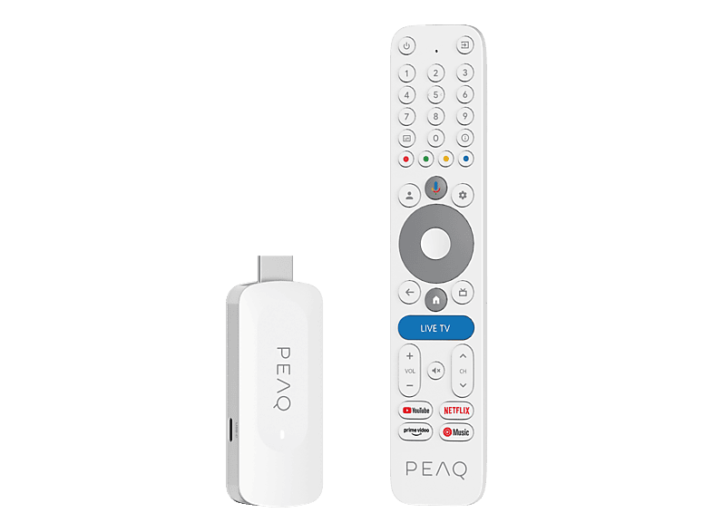 PEAQ PGS 1000 TV-Stick (Weiss)