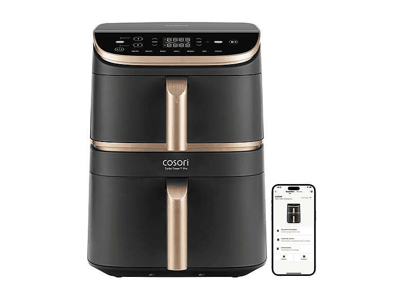 Friggitrice AD Aria Cosori Turbo Tower Pro Smart