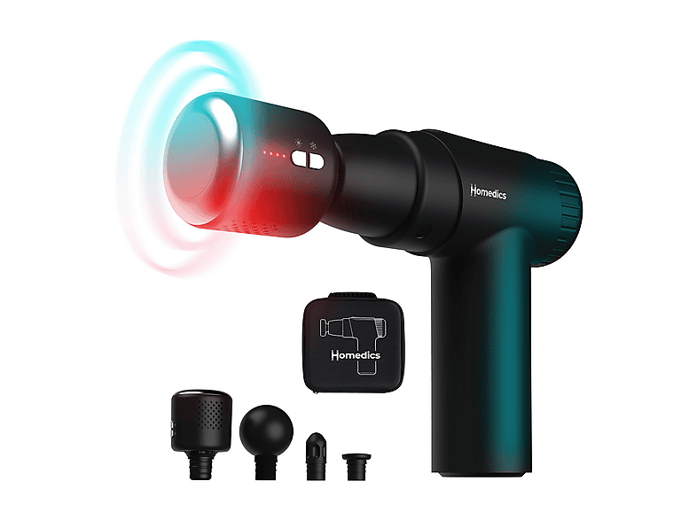 Pistolet do masażu HOMEDICS Novo PGM-45HC-BK Czarny