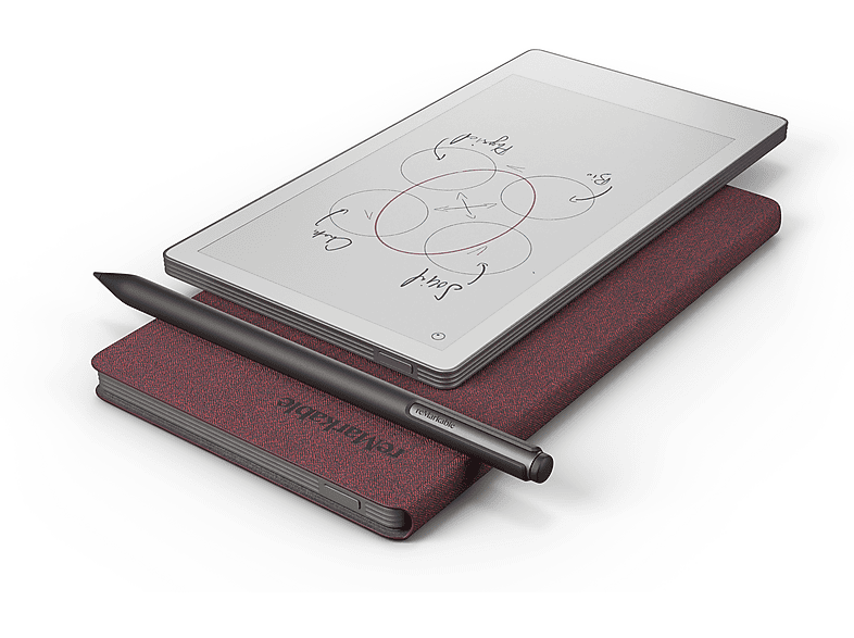 Thumbnail - REMARKABLE Book Folio, Bookcover, reMarkable, Paper Pro Move, Burgunderrot