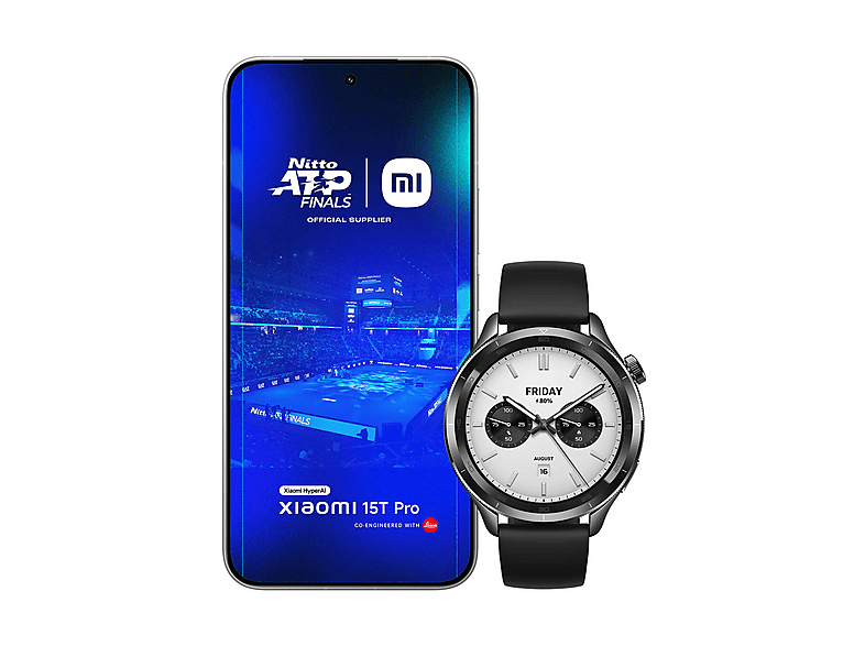 XIAOMI 15T Pro + Watch S4 48mm, 512 GB, Gray