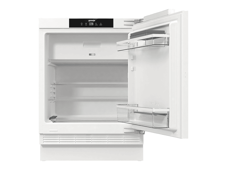 Gorenje RBIU609DA1 G600 Kühlschrank mit Gefrierfach, Festtürtechnik (D, 818 mm hoch, Weiß, 121 l)