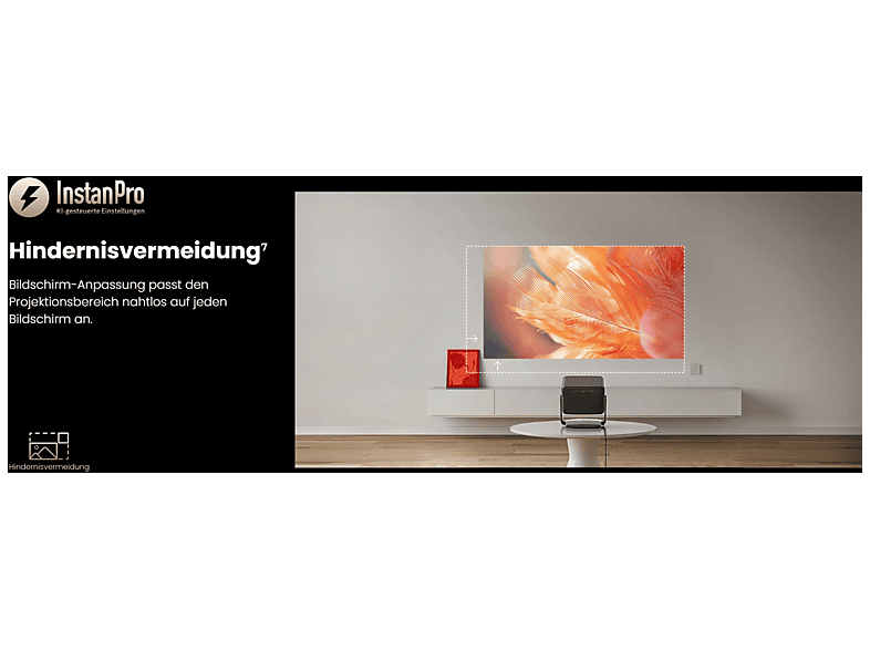 Dangbei MP1 Pro 4K Laser Projektor mit Google TV und Netflix-Zertifizierung; Beamer — Foto 5 von 5