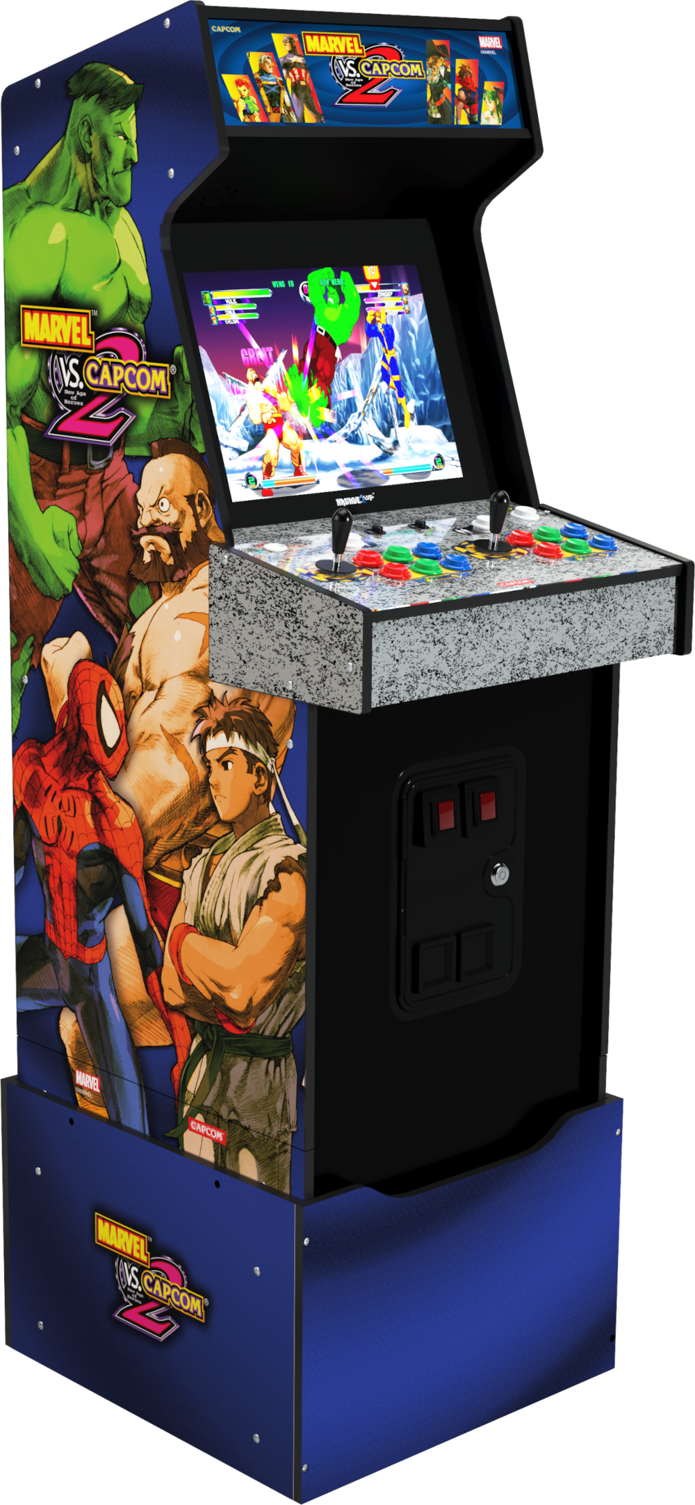ARCADE 1 UP Marvel vs. Capcom 2 álló játékkonzol (MRC-A-207310)