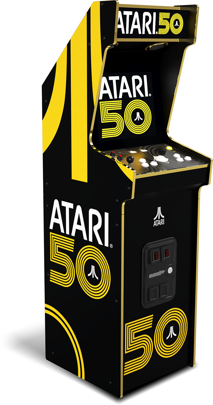 ARCADE 1 UP Atari 50th Anniversary Deluxe 50-in-1 álló játékkonzol (ATR-A-305127)