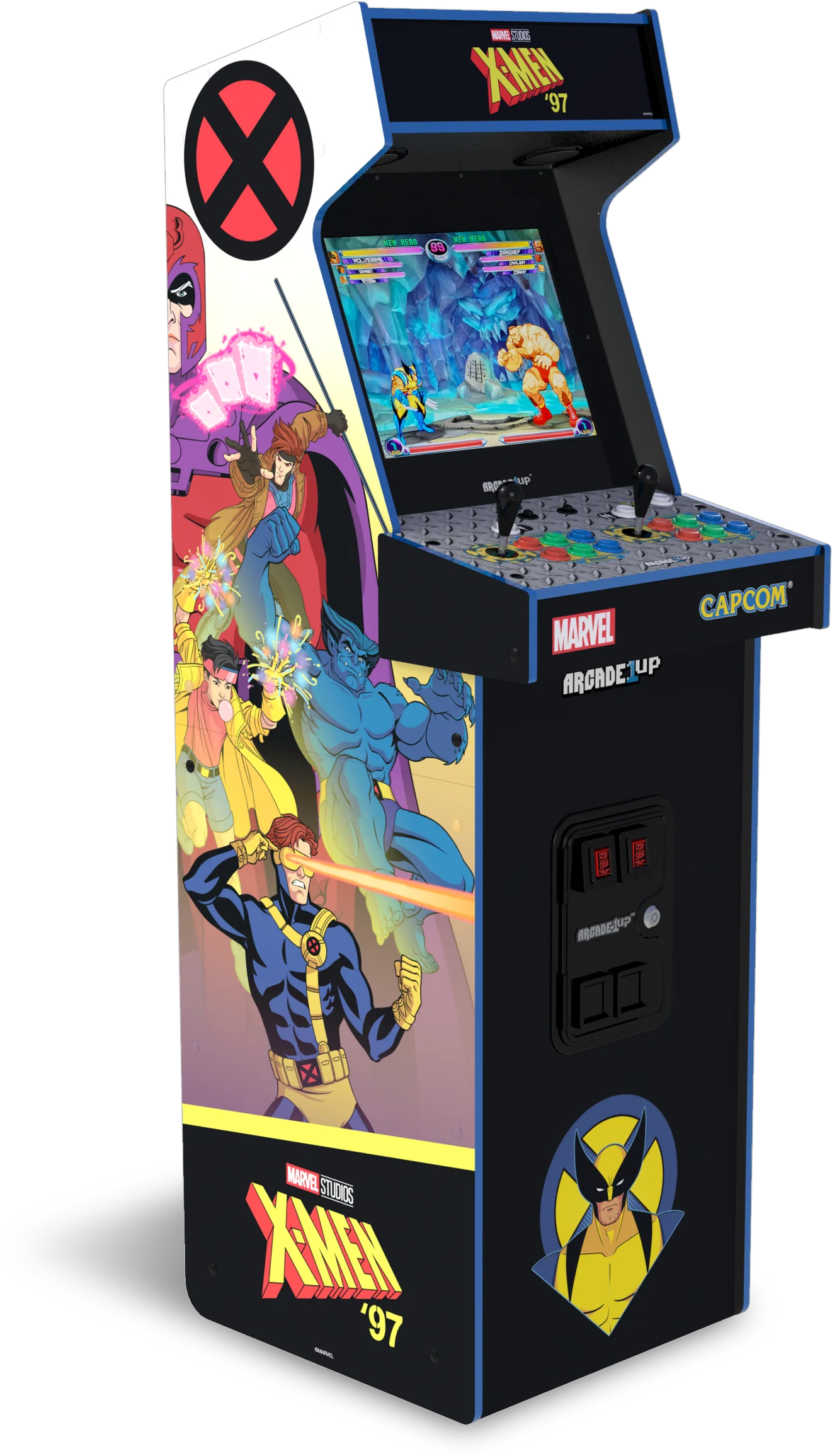 ARCADE 1 UP X-Men '97 Deluxe Edition álló játékkonzol (MRC-A-403811)