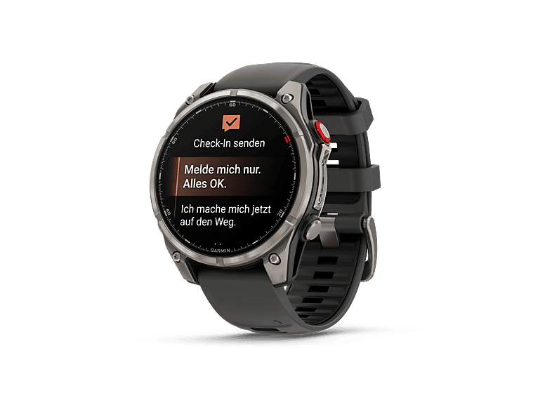 Garmin fenix® 8 Pro Amoled, 47mm, Sapphire Graphit/Schwarz Titan; Smartwatch — Foto 2 von 5