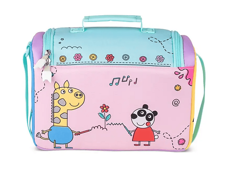 tonies HörSpiel Transporter - Peppa Pig, Tasche Transporttasche, Mehrfarbig
