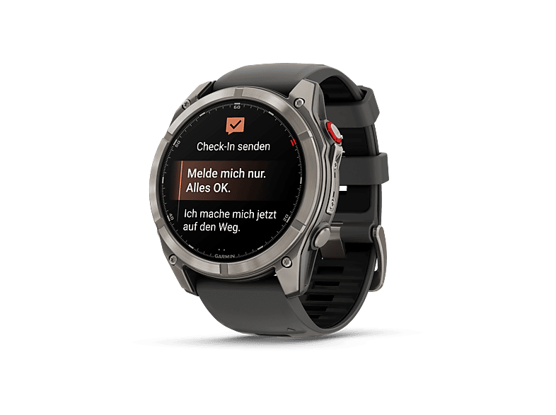 Garmin fenix® 8 Pro Amoled, 51mm, Sapphire Graphit/Schwarz Titan; Smartwatch — Foto 2 von 5