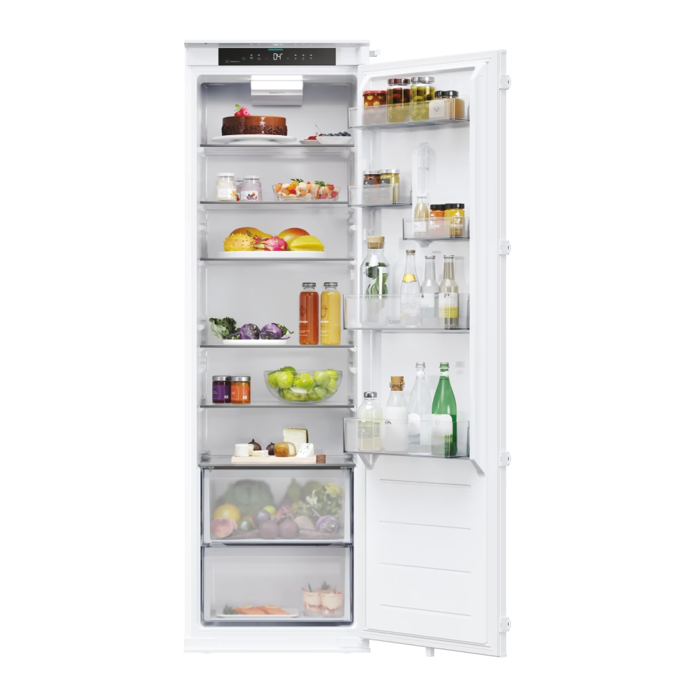 CANDY CML5518EVWL Beépíthető egyajtós hűtőszekrény, 177cm, 315l, WiFi