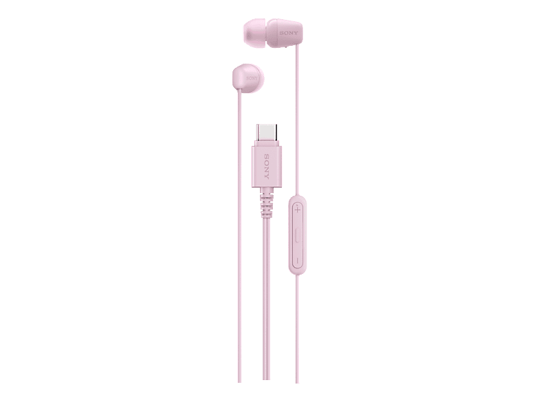 SONY IER-EX15C USB-C-Kabelgedundener, In-ear Kopfhörer Pink