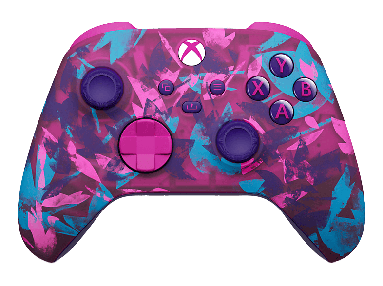 MediaMarkt, Microsoft Xbox Heart Breaker Special Edition Wireless Controller Pink/Violett/Blau Für Series X, S, One, Pc, Android, Ios, Gaming & VR, Xbox, Xbox Series X Controller, EP2-29568