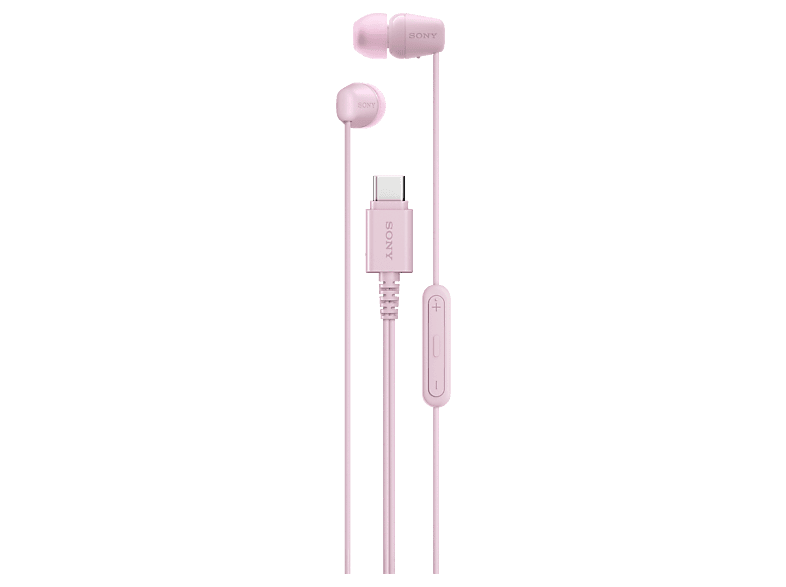 Słuchawki SONY IER-EX15C USB-C Różowy