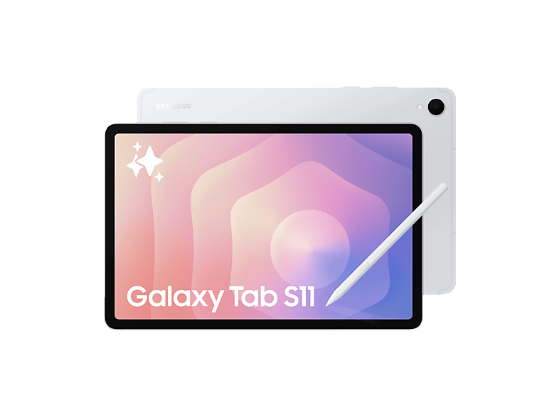Tablet – Samsung Galaxy Tab S11, 11″ WQXGA+, 12 GB RAM, 256 GB, Plata, con S Pen