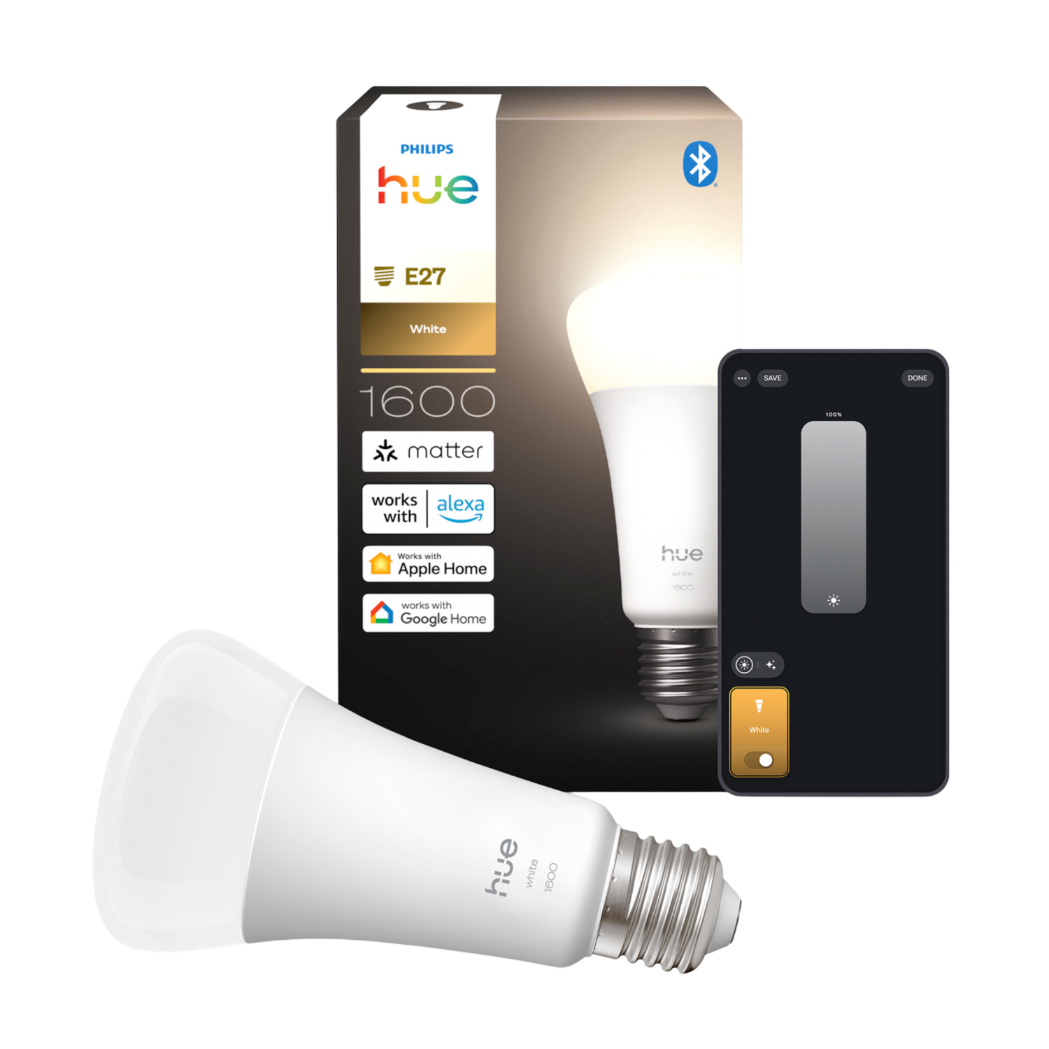 Philips Hue Led A67 Bulb Warm Wit Licht E27 Fitting Slimme Ledlamp