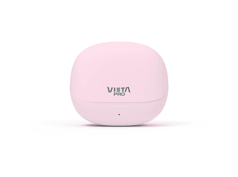 Auriculares True Wireless - Vieta Done 5, Autonomía 25 h, Cancelación activa de ruido ANC, Bluetooth, Rosa
