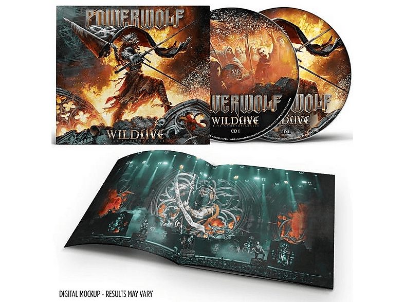 Thumbnail - Powerwolf - Wildlive (Live at Olympiahalle) (Digipak) (CD)