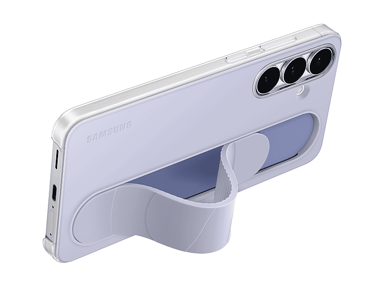 SAMSUNG Standing Grip Case, Backcover, Samsung, Galaxy 25 FE, Light Blue