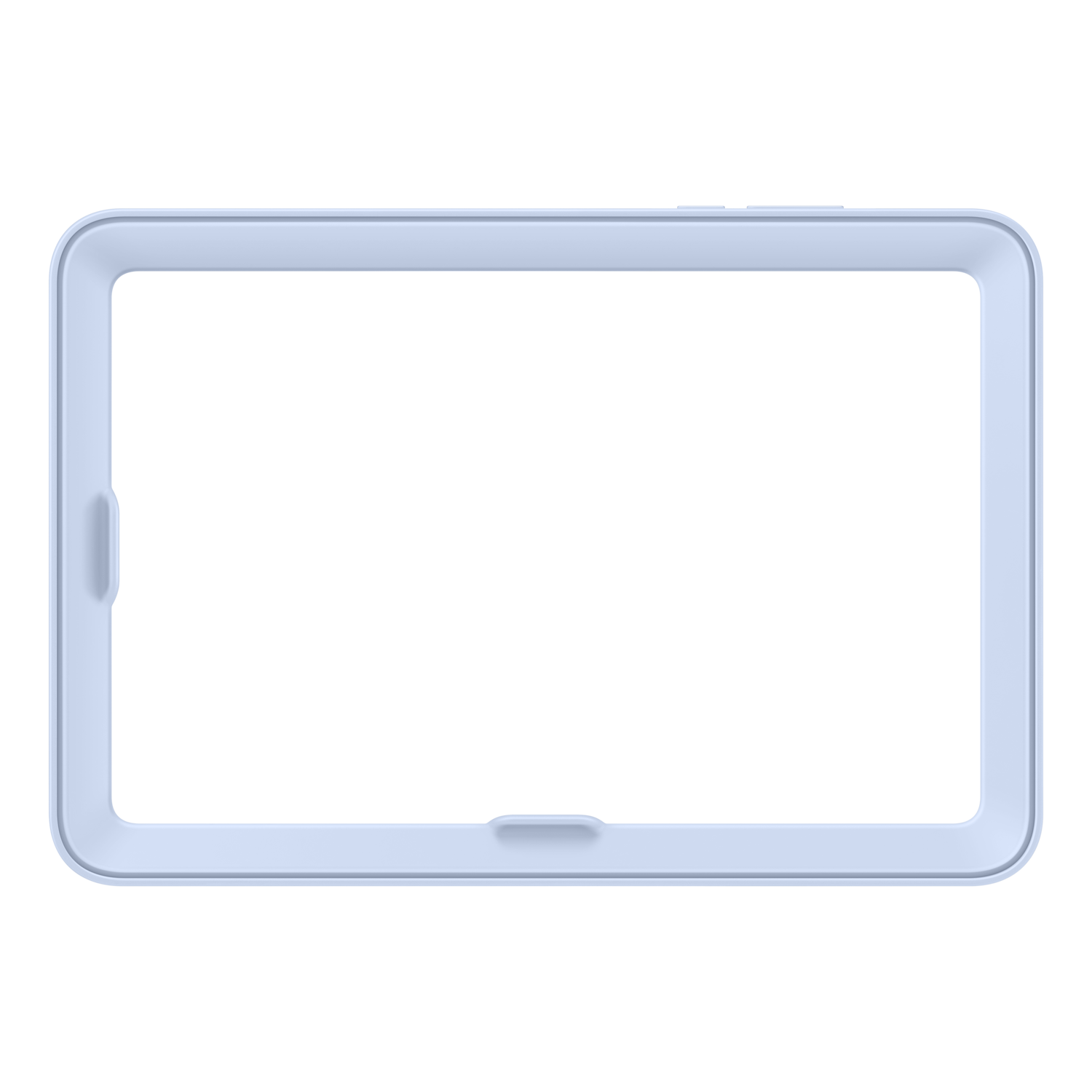 Samsung Galaxy Tab S11 Frame Cover Beschermhoes Blauw