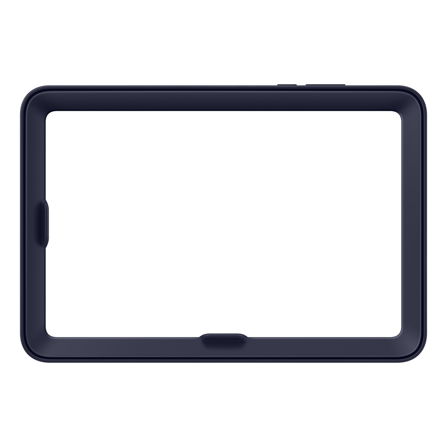 Samsung Galaxy Tab S11 Frame Cover Beschermhoes Donkerblauw