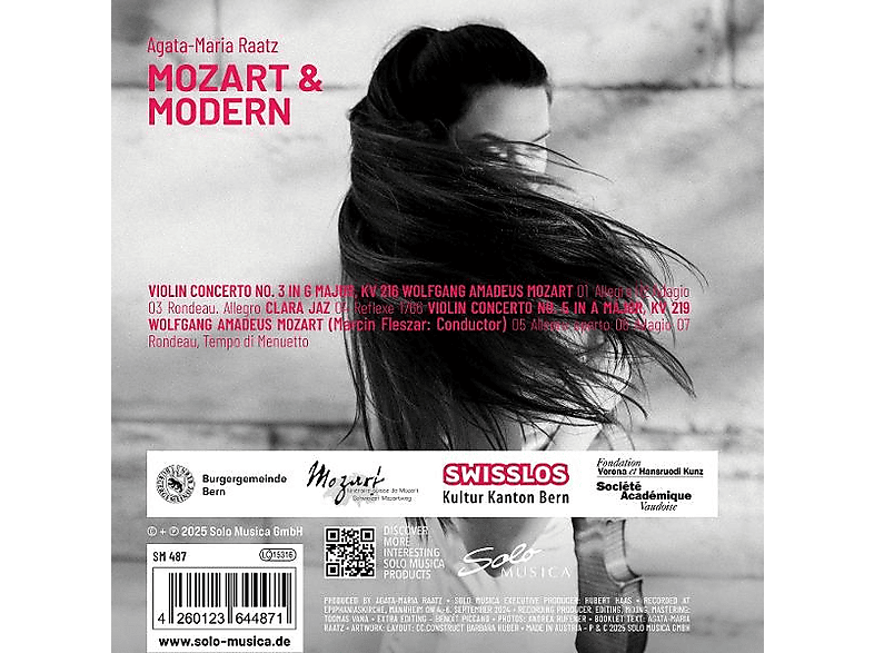 Thumbnail - Agata-maria Kurpfälzisches Kammerorchester/raatz - Mozart & Modern (CD)
