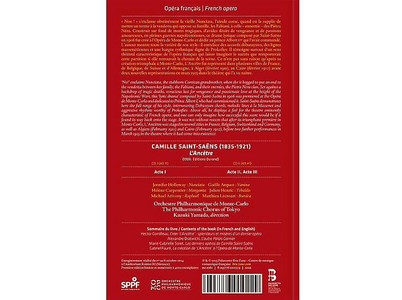 Thumbnail - Arivony, Michael/Arquez, Gaelle/Carpentier, Hélène/Henric, Julien/Holloway, Jennifer/Lécroart, Matthieu/Orchestre Philha...