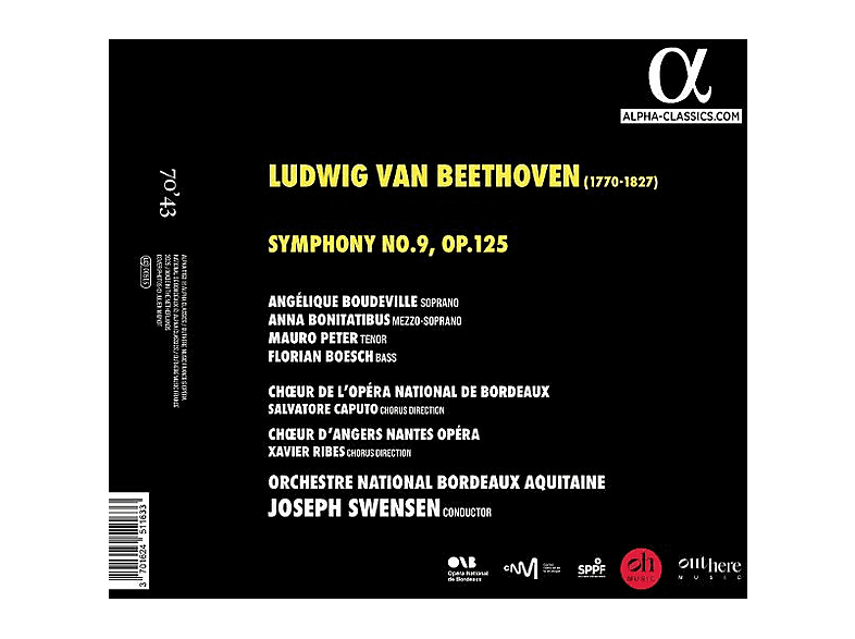 Thumbnail - Angers-Nantes Opéra Choir/Bordeaux Aquitaine National Orchestra/Caputo, Salvatore/Choeur de l'Opéra Bordeaux/Ribes, Xavi...