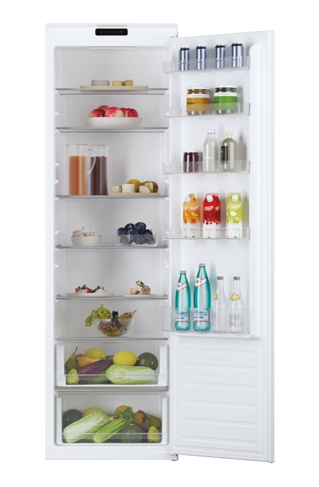 CANDY CMS518EW Beépíthető egyajtós hűtőszekrény, 177cm, 316l