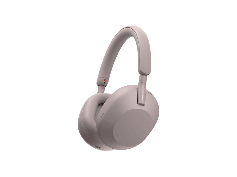 SONY WH-1000XM5, Noise Cancelling, Bluetooth, Hi-Res Audio, bis zu 30 Stunden Akkulaufzeit, inklusive Hardcase, iOS und Android, Over-ear Kopfhörer Smoky Pink