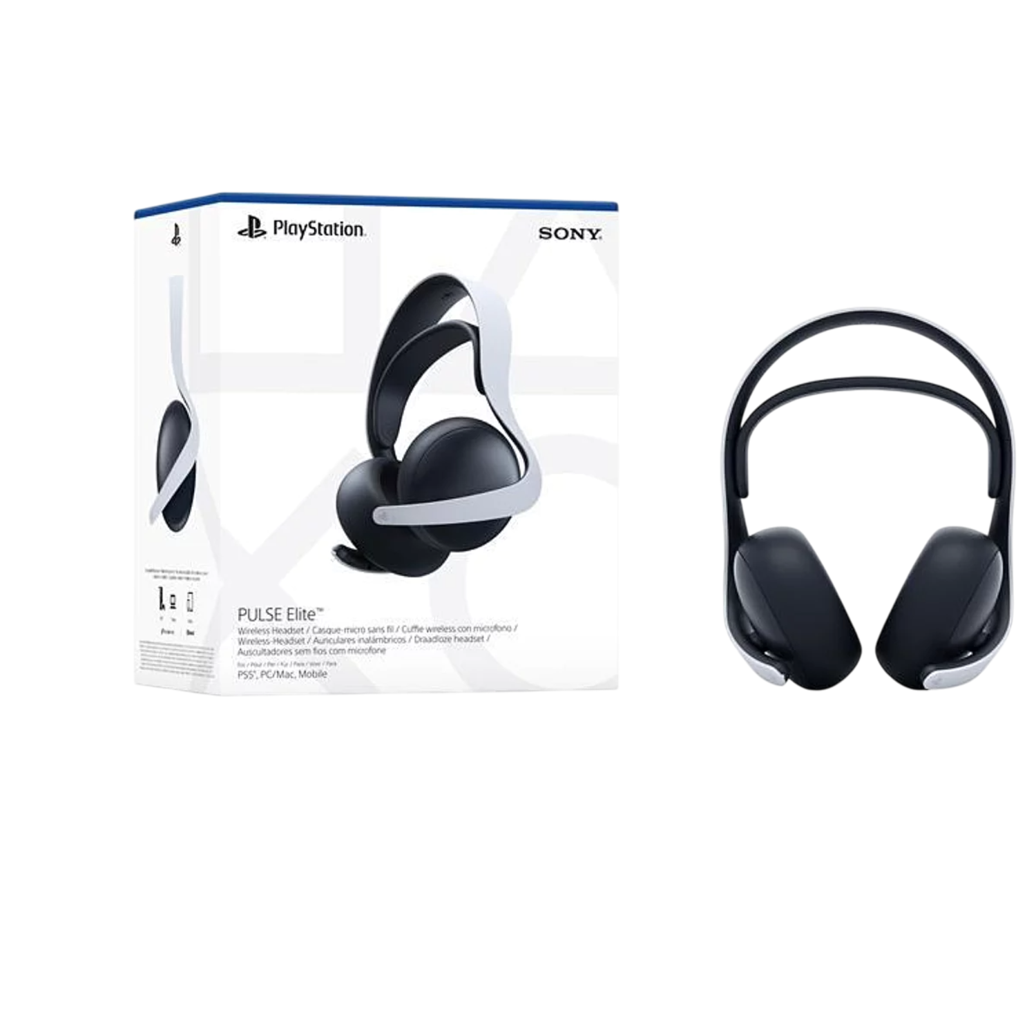 Sony Pulse Elite Wireless Headset - Draadloze Gaming Headset Wit