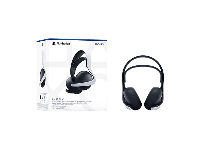 Playstation Pulse Elite Over-ear Draadloze Gaming-headset Wit