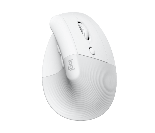 LOGITECH LIFT for Mac függőleges ergonomikus egér, jobbkezes kivitel, piszkosfehér, BT (910-006477)