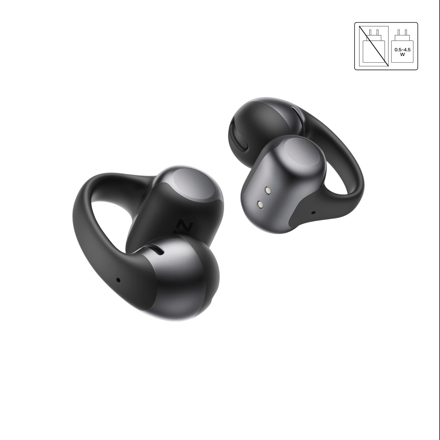 SHOKZ OpenDots ONE, Open-ear Kopfhörer Bluetooth Black | MediaMarkt