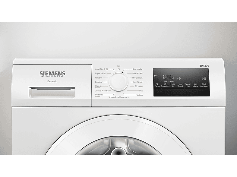 Siemens WM14N271 iQ300 Waschmaschine (8 kg, 1351 U/Min., A, Frontlader) — Foto 3 von 5