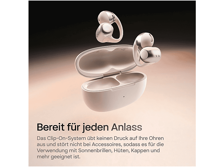 Thumbnail - SHOKZ OpenDots ONE, Open-ear Kopfhörer Bluetooth Grey