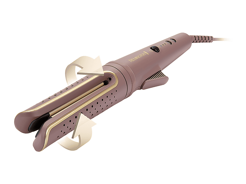 Remington CI 8930 Airvice Rotierender Lockenstab Mauve / Gold — Foto 3 von 5