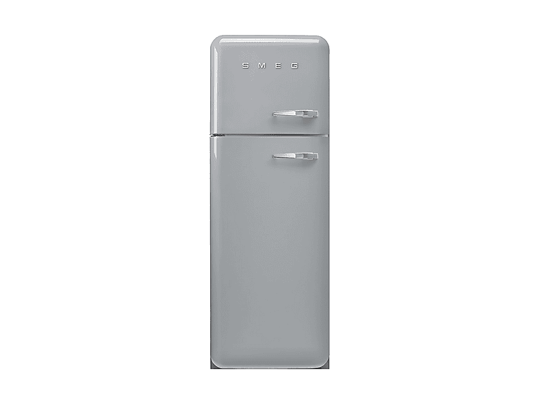 SMEG FAB30LSV6, Capacità netta totale 294 l, Rumorosità: 34 dB(A), 3 ripiani, Dimensioni: L 60 cm A 172 P 76,8 cm, Silver, Classe C