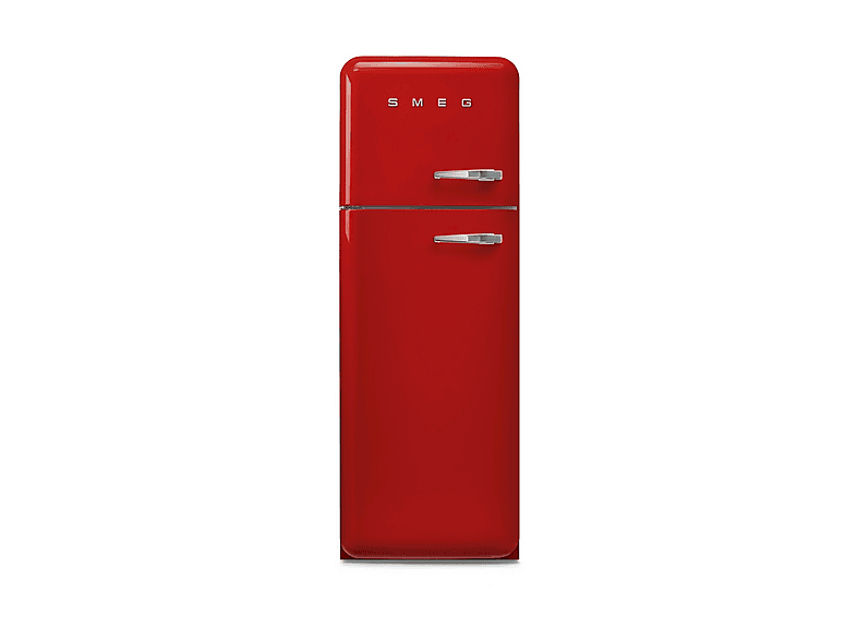 FRIGORIFERO DOPPIA PORTA SMEG FAB30LRD6, Capacità netta totale 294 l, Rumorosità: 34 dB(A), 3 ripiani, Dimensioni: L 60 cm A 172 P 76,8 cm, Rosso, Classe C