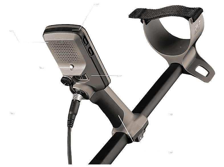 MINELAB X-TERRA ELITE für jedes Gelände, wasserdichter Metalldetektor, Schwarz