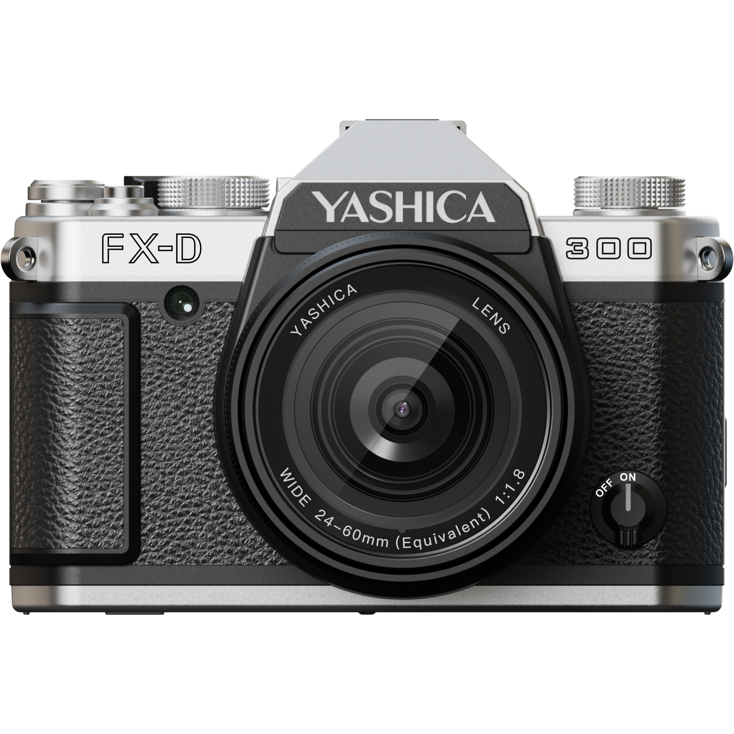 Yashica Fx-d 300 Digital Film Simulation Camera Compactcamera Zilver
