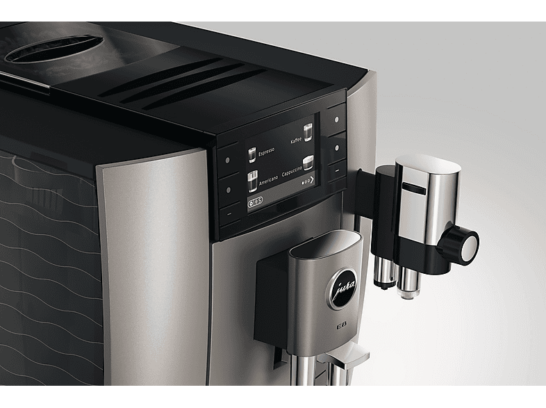 Jura E8 (ED) Kaffeevollautomat (Midnight Silver, P.A.G.2, 15 bar, externer Milchbehälter) — Foto 4 von 5