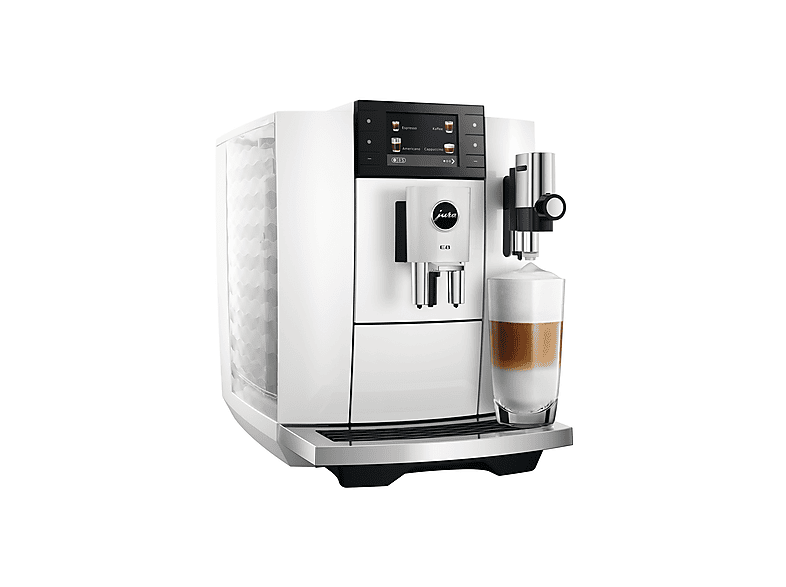 JURA E8 (ED) Kaffeevollautomat Piano White