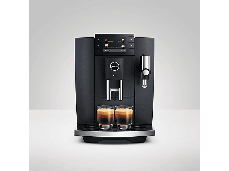 Jura E8 (ED) Kaffeevollautomat (Cosmic Black, P.A.G.2, 15 bar, externer Milchbehälter) — Foto 3 von 5